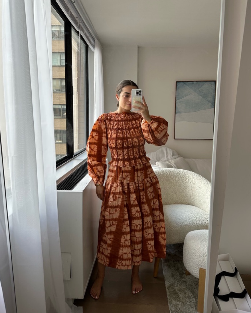 brown tie dye dress Earthy Floor Length Tie Dye Dress  vacationwardrobe.com