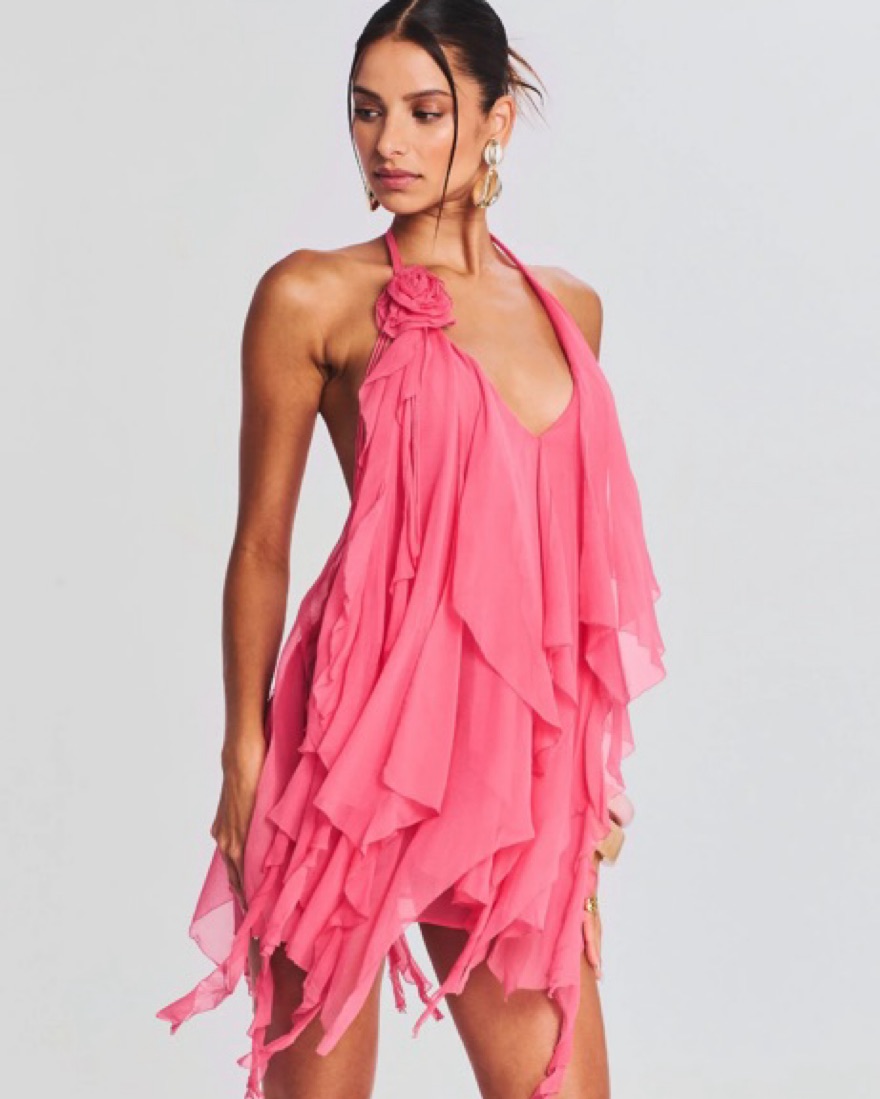 Retrofete Pink Caspian Dress by Retrofete - Pickle