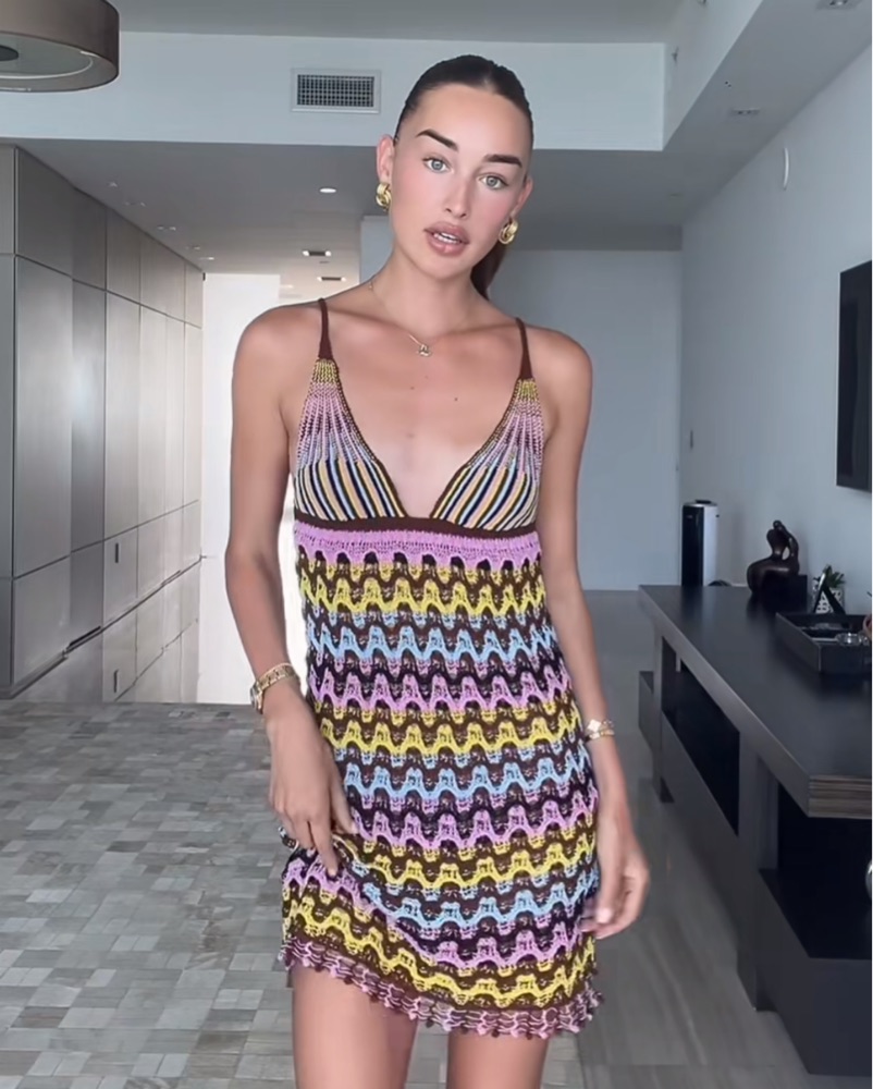ZARA Knit Mini Dress by Zara - Pickle