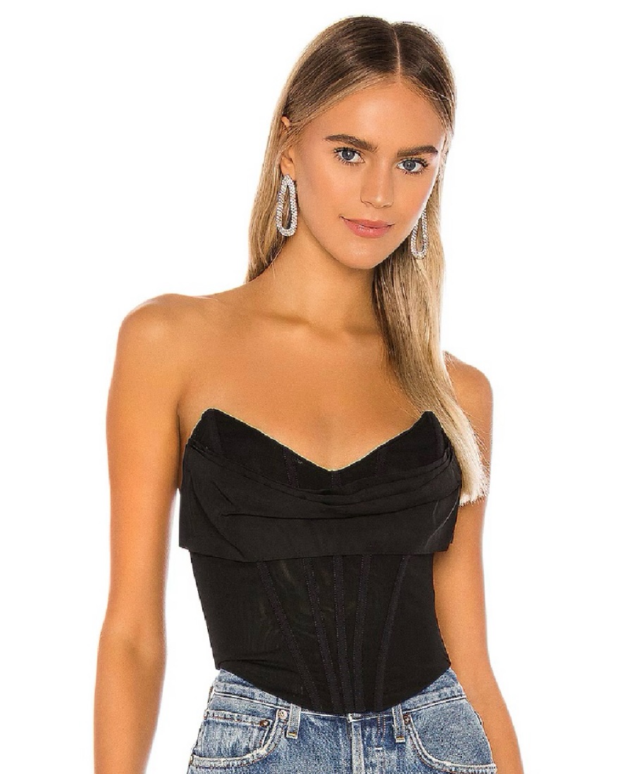 NBD “Hailee Bustier Top” | Pickle