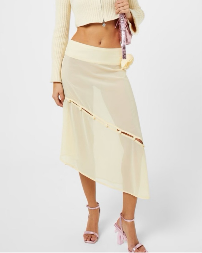 [House of Sunny] ハウスオブサニー スカート Skirt House of Sunny Fade Pleat Skirt - Blue Rinse | Garmentory
