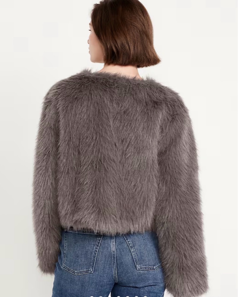 Faux-Fur Jacket by Old Navy - Pickle