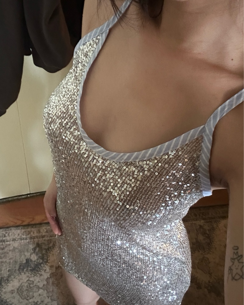 HANDOVER Silver Dress by HANDOVER - Pickle