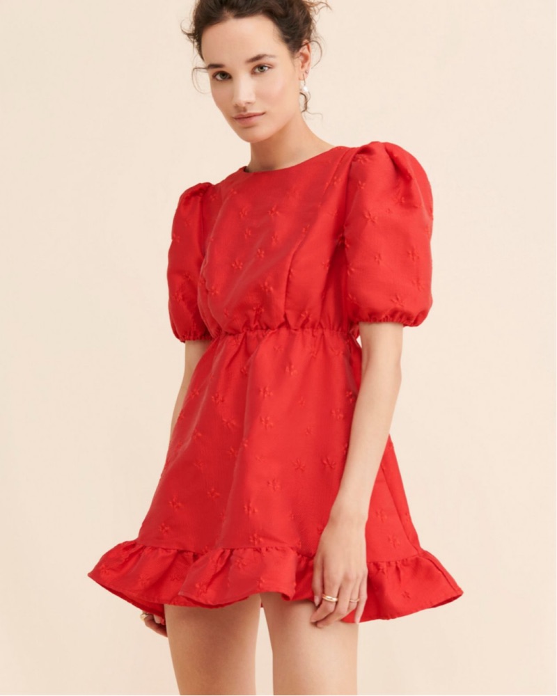 Sister Jane Poppy Jacquard Mini Dress by sister jane - Pickle