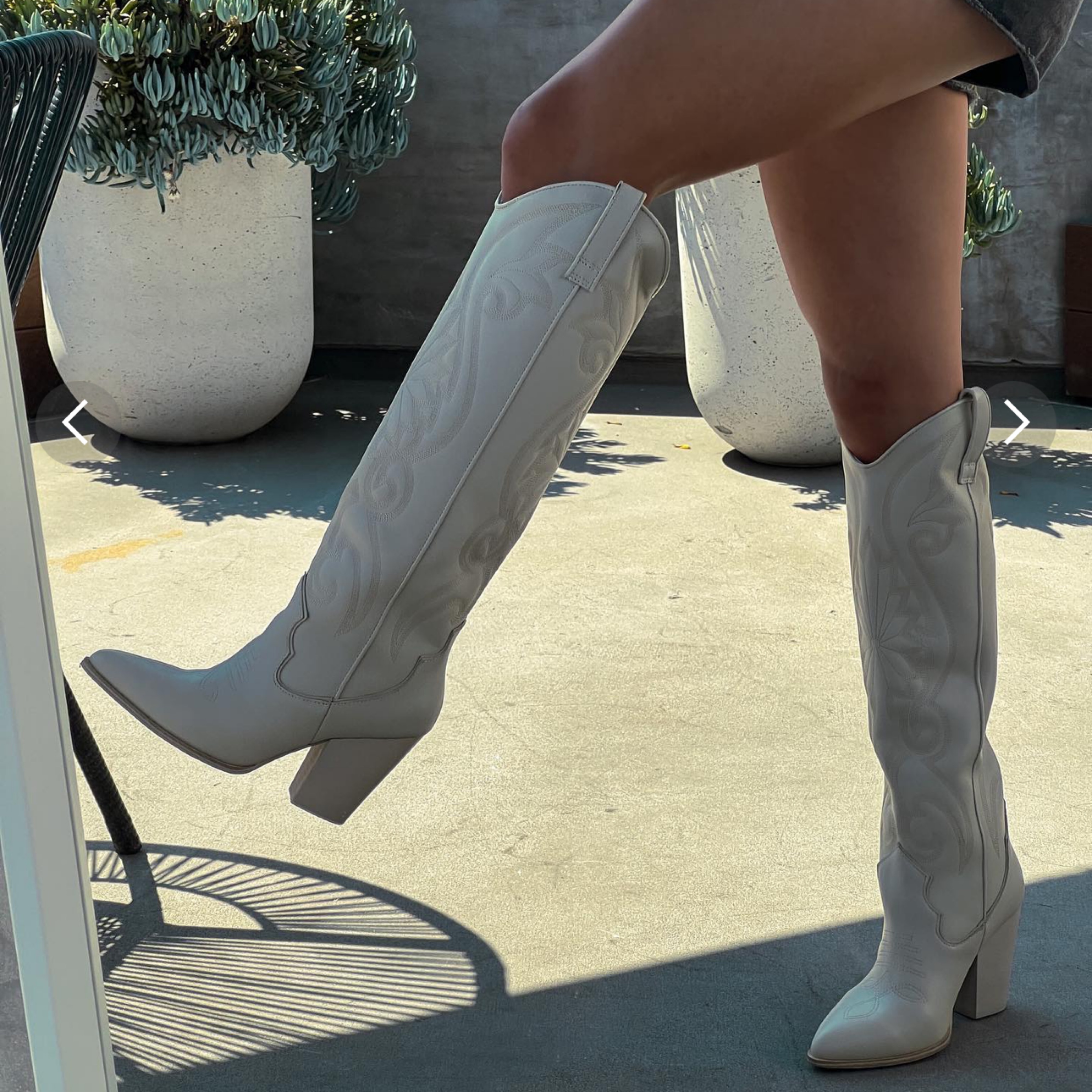 Lasso Bone Cowboy Boots by Steve Madden - Pickle