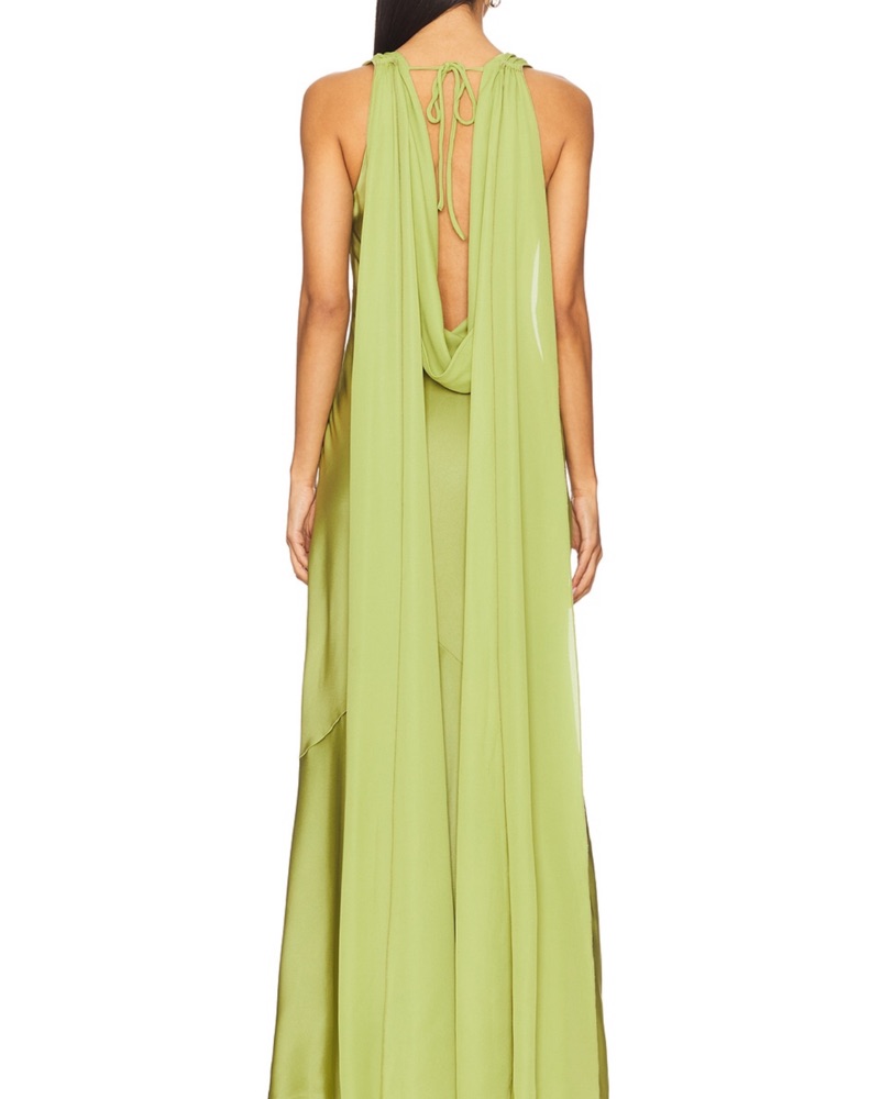 Runaway The Label Gabriella Maxi Dress by RUNAWAY the Label - Pickle