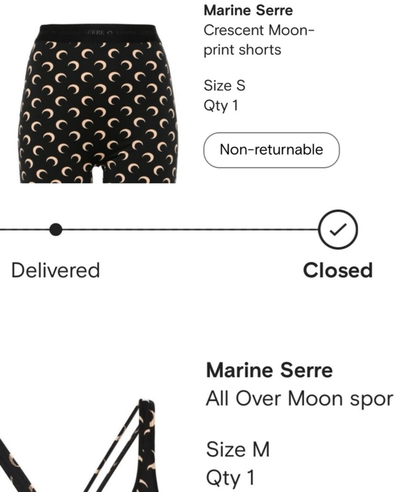 Marine Serre Top And Bottom Set by Marine Serre - Pickle