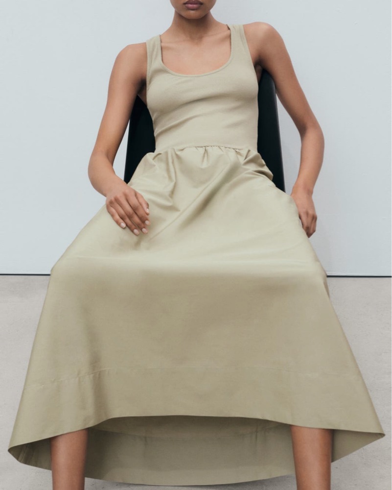 Cream Linen Knit Maxi Dress by Revolve - Pickle