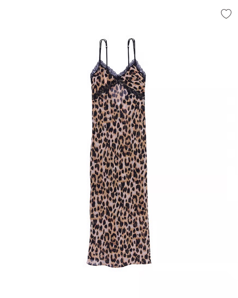 Victoria's Secret Leopard Slip Dress by Victorias Secret - Pickle