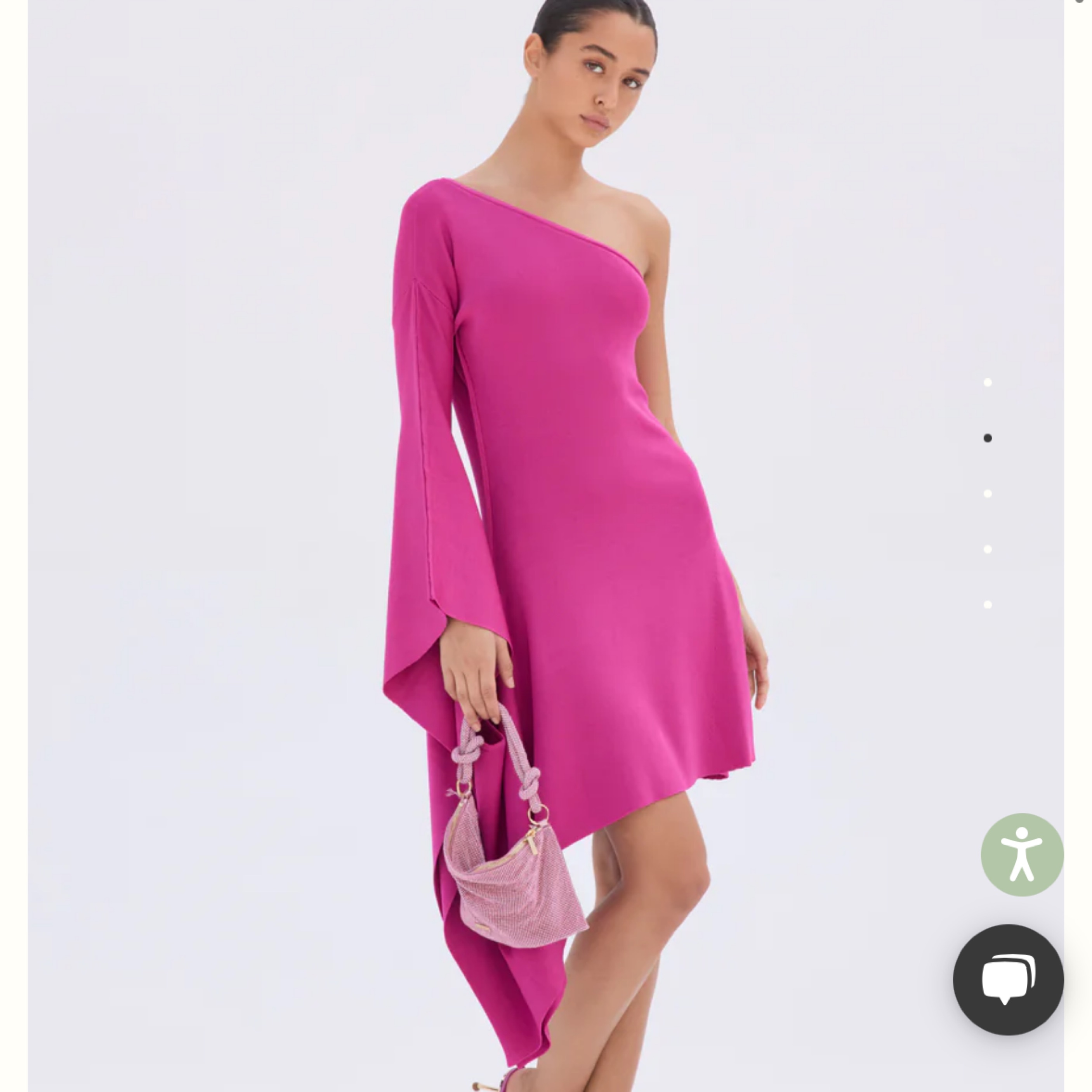 ワンピース CULT GAIA Woman Dress Pink DR3771PE2870 987 WONDER DRESS - ROSETTE – CULT GAIA