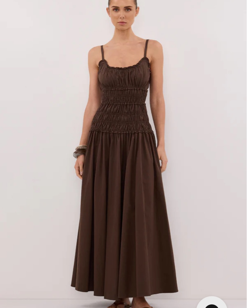 DISSH Brown Maxi Dress by Dissh - Pickle