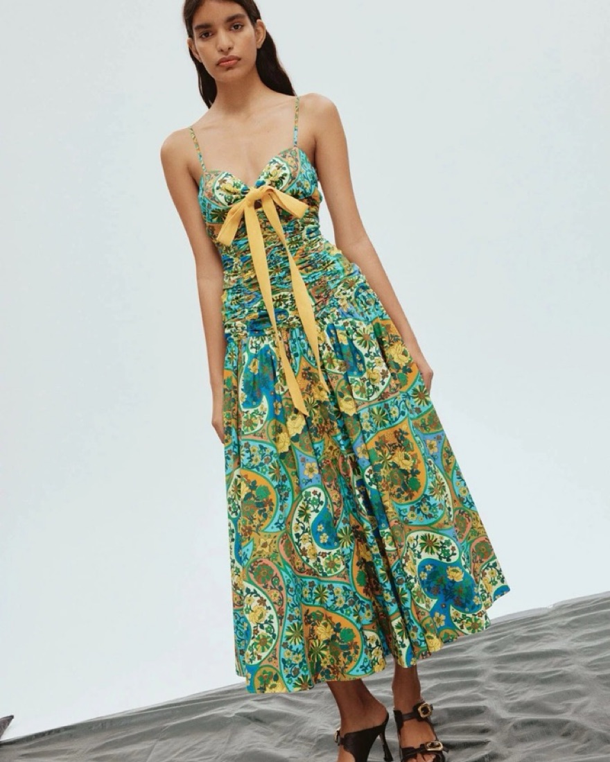 Alemais Dress by Alemais - Pickle