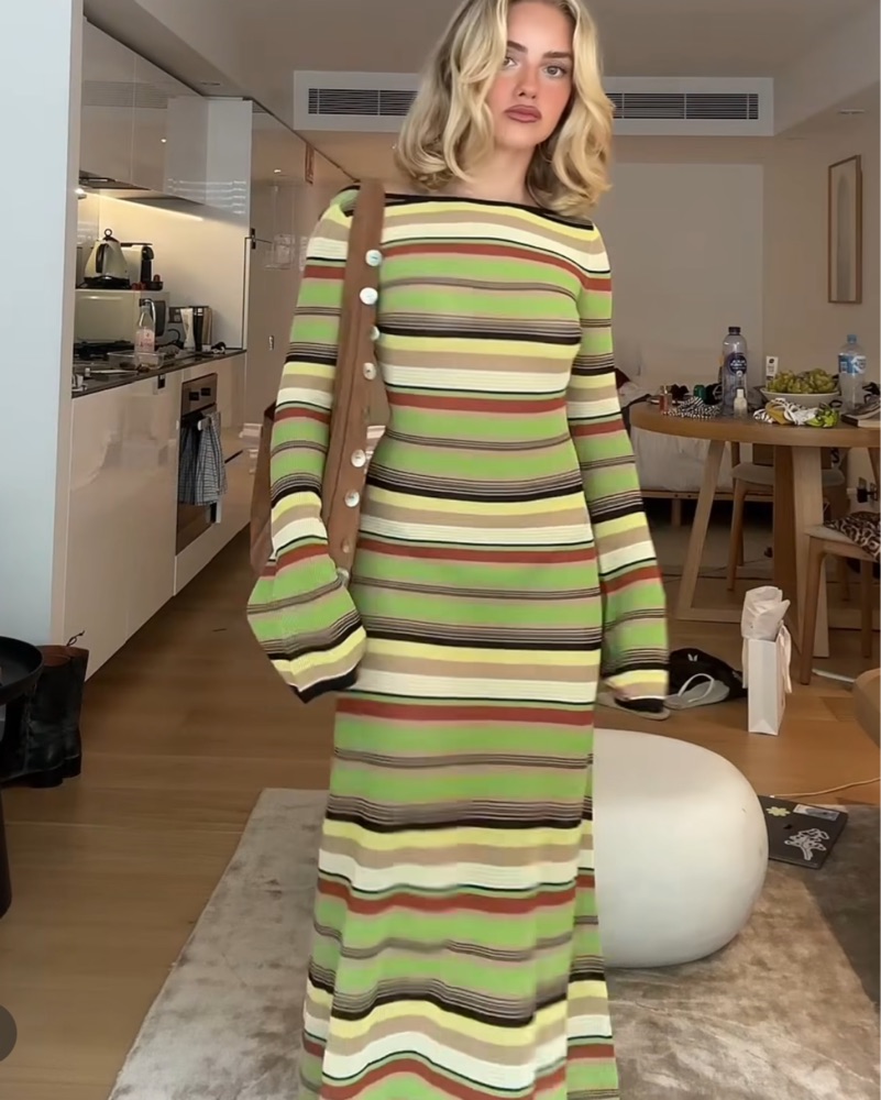 VIRAL SIR THE LABEL Coastline Dress by SIR THE LABEL - Pickle