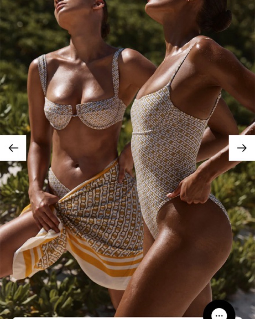 MARINA PICCOLA SCARF - SUN LYNX GEO by Monday Swimwear - Pickle