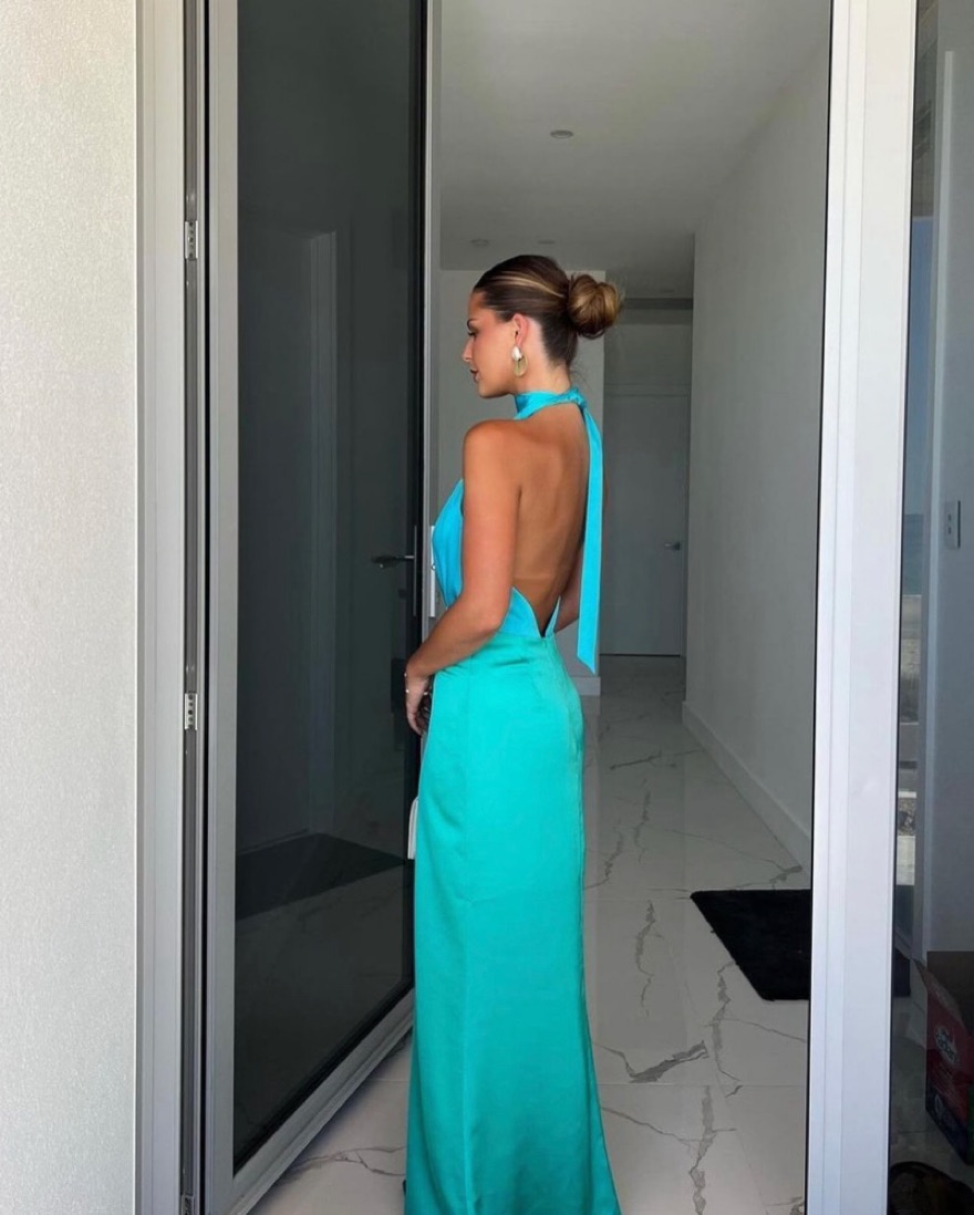 Oahu Slip Dress by The Wolf Gang - Pickle