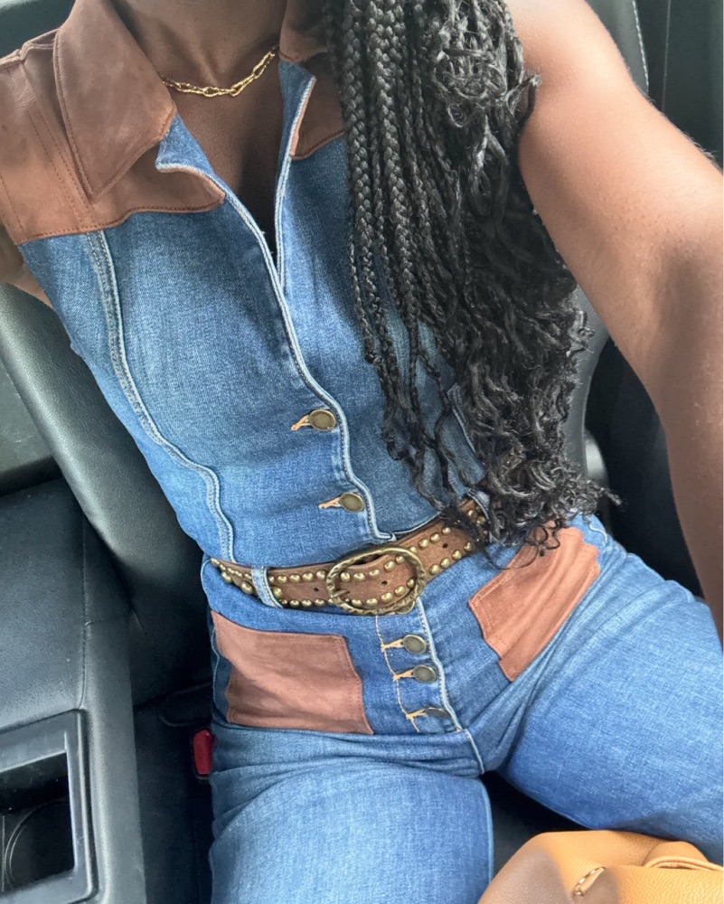Ramy Brook Claudette Denim Jumpsuit by Ramy Brook - Pickle