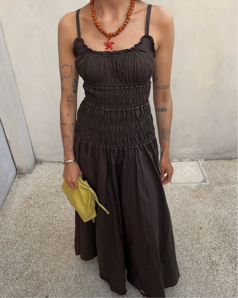 DISSH Brown Maxi Dress by Dissh - Pickle