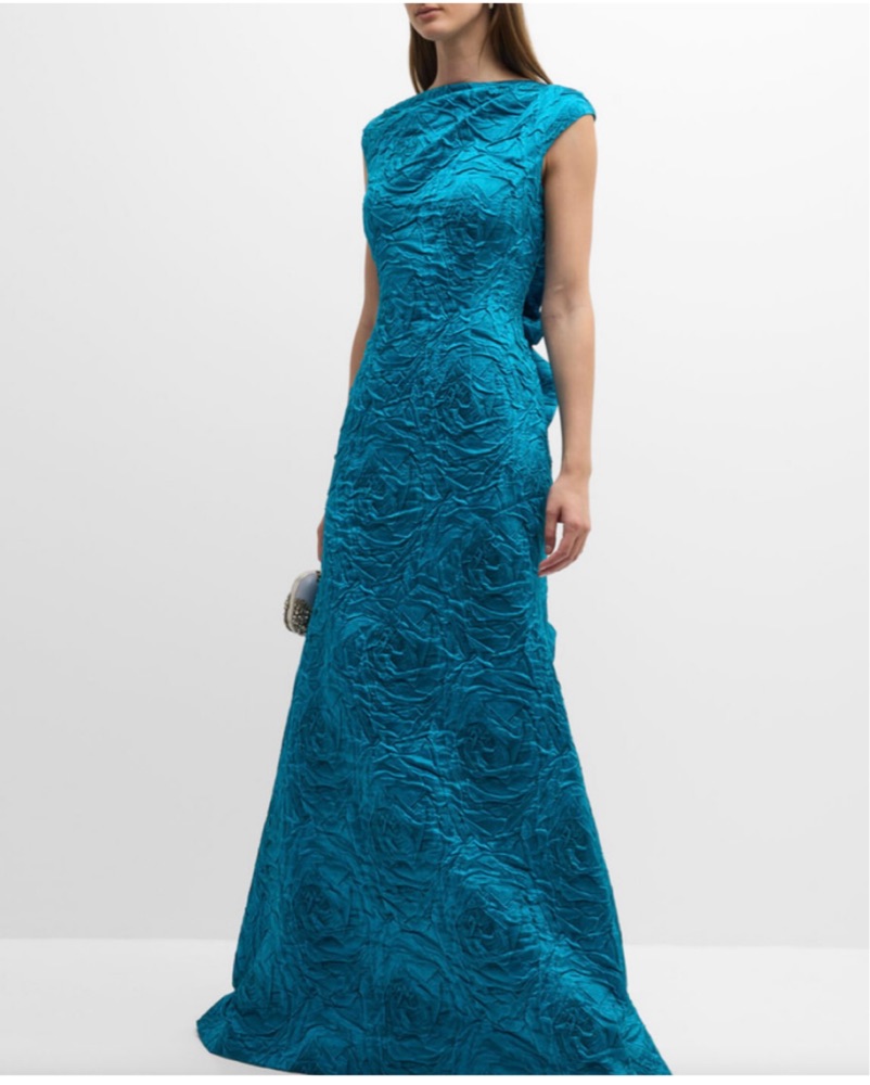 asymmetrical evening dress Drea Asymmetrical Bustier Wrap Dress | Elegant Evening Dress main image 1