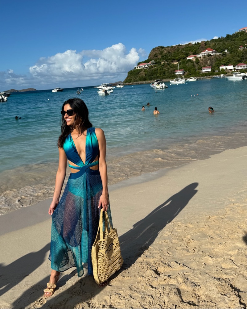 patbo hydra cross front beach dress PatBO