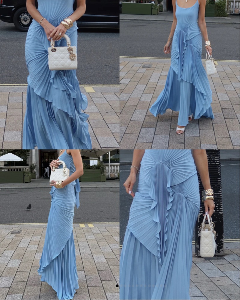 Georgia Hardinge Torrent Dress Blue by Georgia Hardinge - Pickle