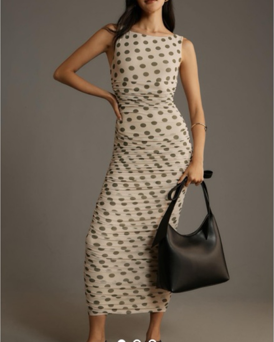 ○pika○ ANDRESED flocky dot dress flocky dot pants dress | ANDRESD