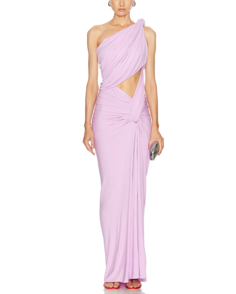 purple christopher esber dress Christopher Esber Salacia Dress Lavender| Miami Swim Week, Going Out,  Cocktail Dress by Christopher Esber