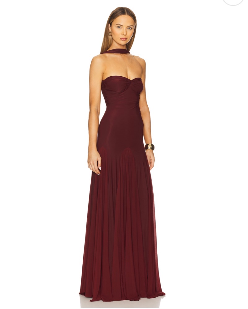 burgundy choker dress Cowl Neck Choker Detail Mini Bodycon Dress In Burgundy Sequin | EGO US