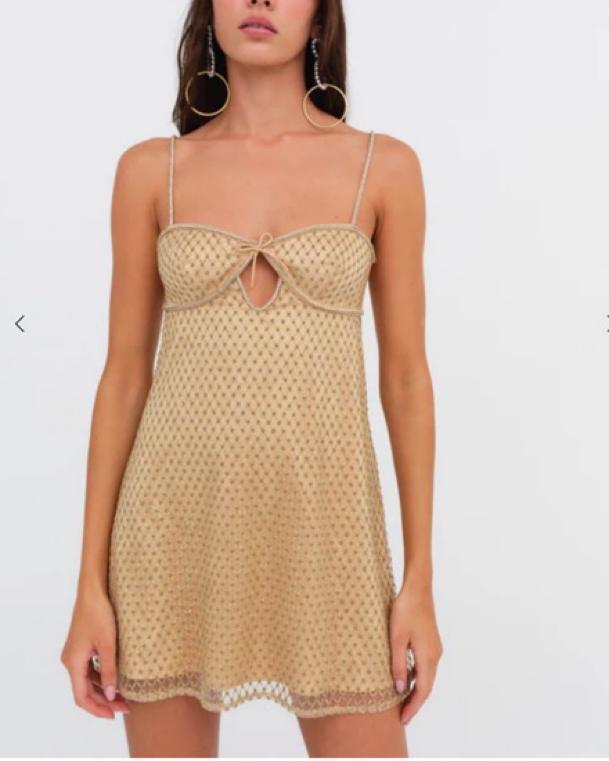 For Love And Lemons Glitter Slip Dress | Pickle