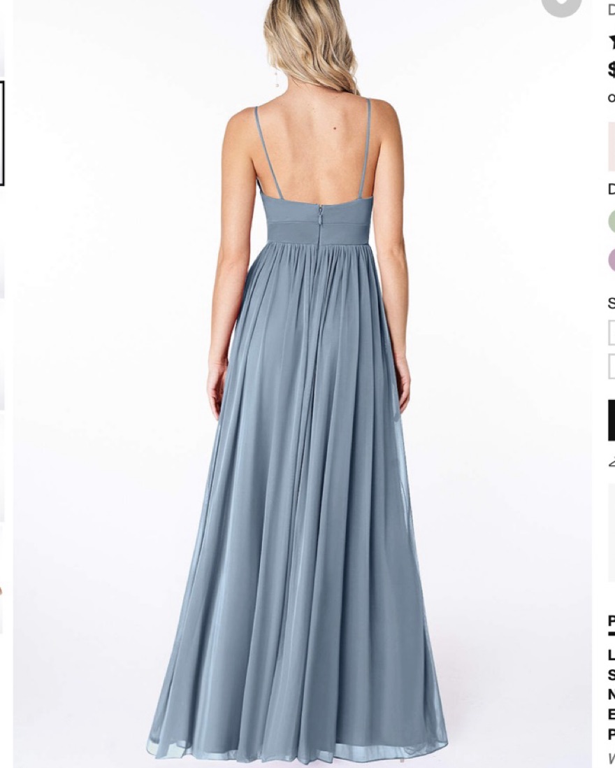 bridesmaid dresses for women Ladivine 7469 Long Bridesmaids Dress Simple Slit Satin Formal Dress V Neck A Line Evening Gown 8 / greenery