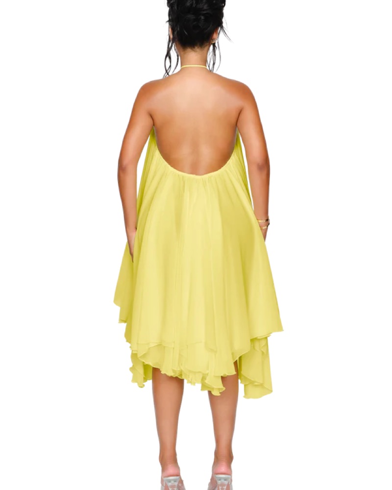 COUCOO THAR DRESS - LIMN by Coucoo - Pickle