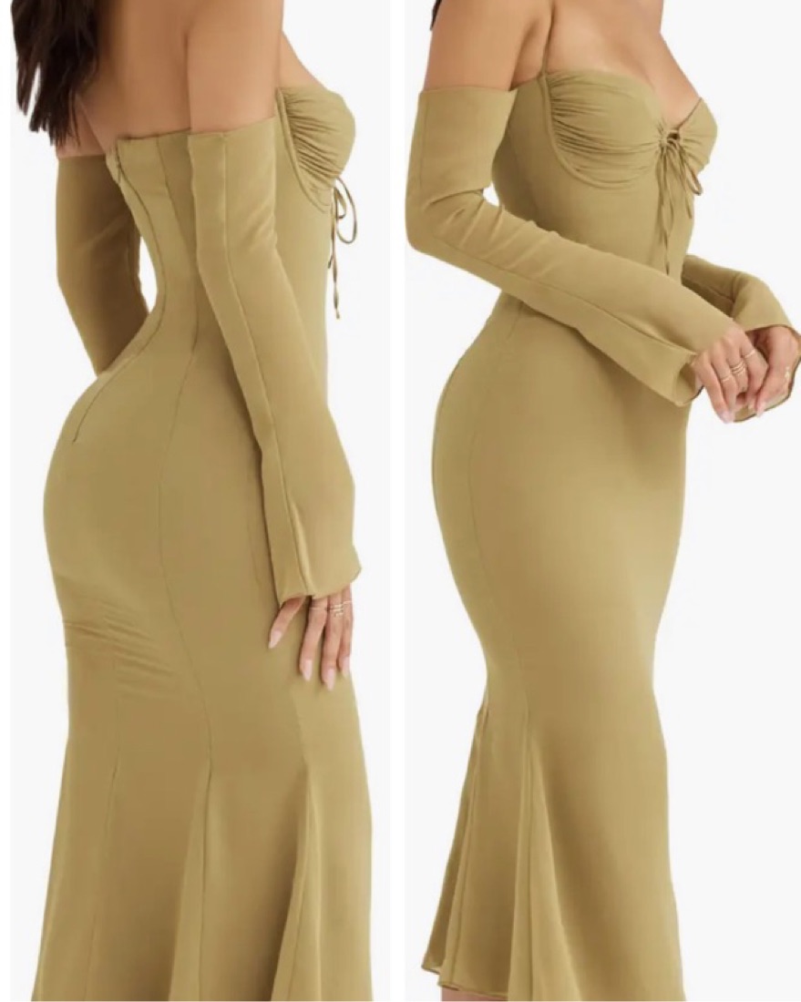 naomi olive halter midi dress Naomi Olive Halter Midi Dress