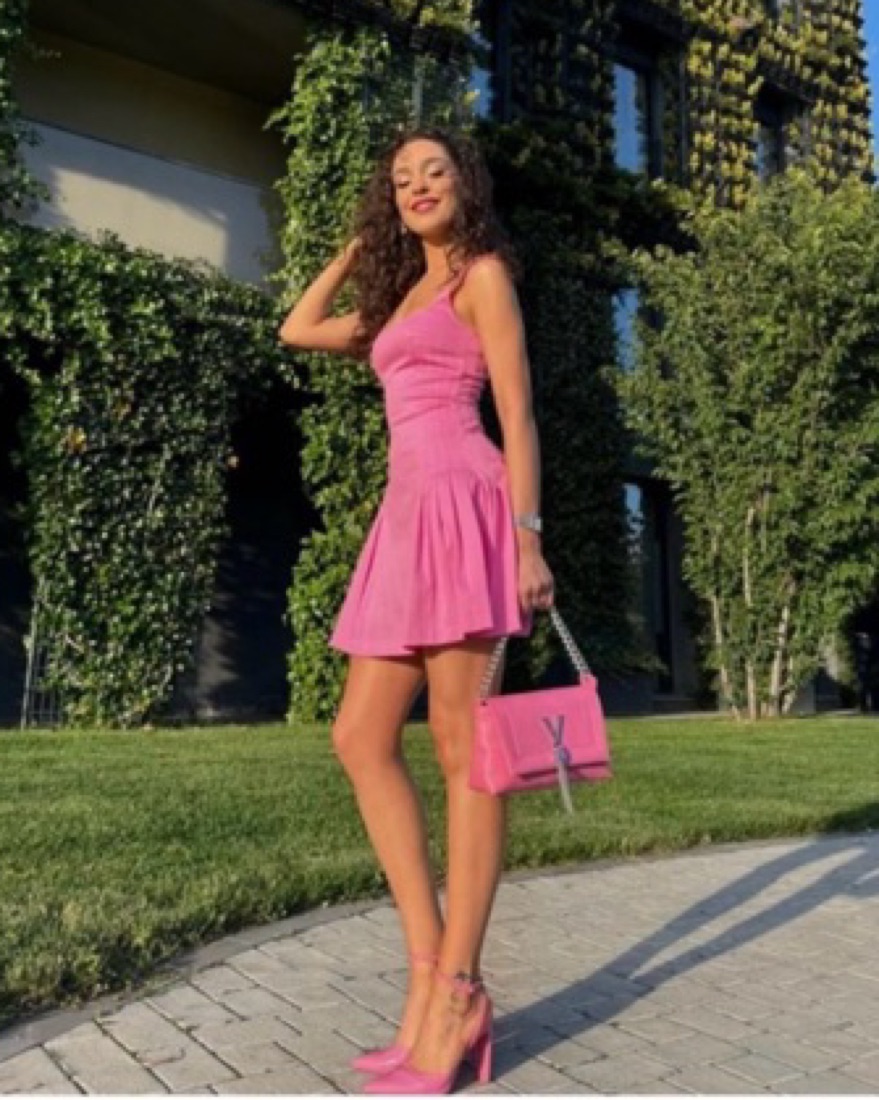 Zara Pink Mini Dress | Pickle