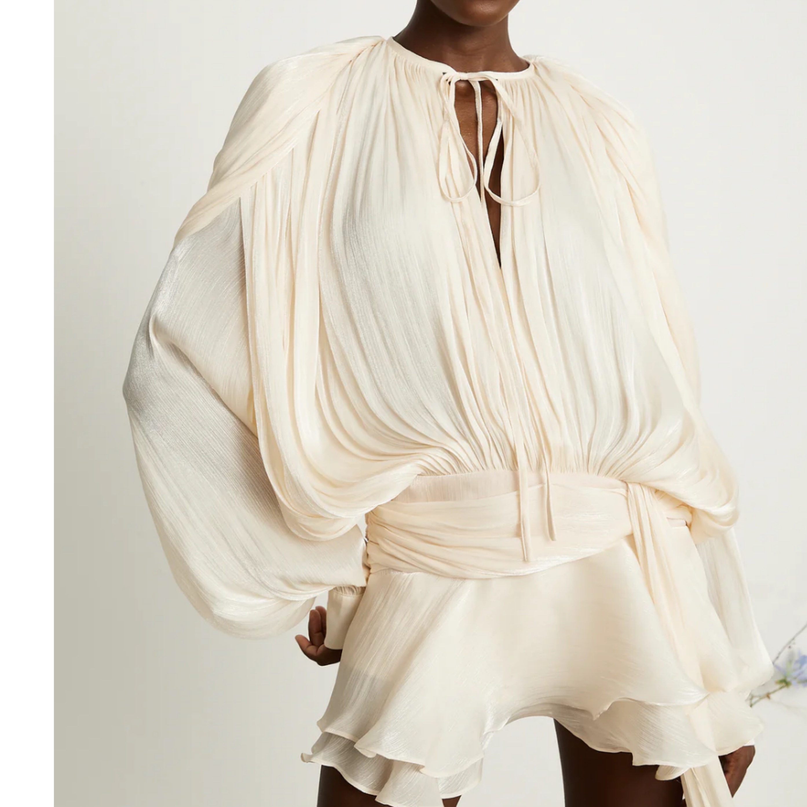 miss rosier フリル付きミニワンピース miss rosier フリル付きミニワンピース Mini Dresses