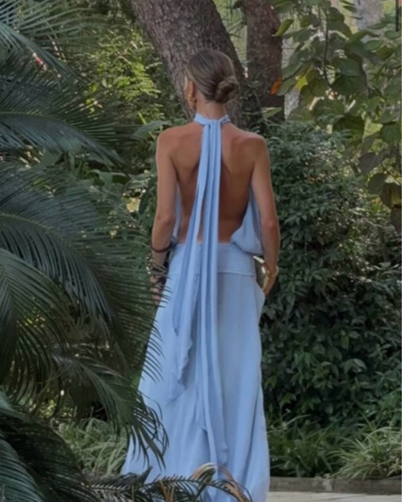 lorick backless dress Elai Open Back Maxi Dress