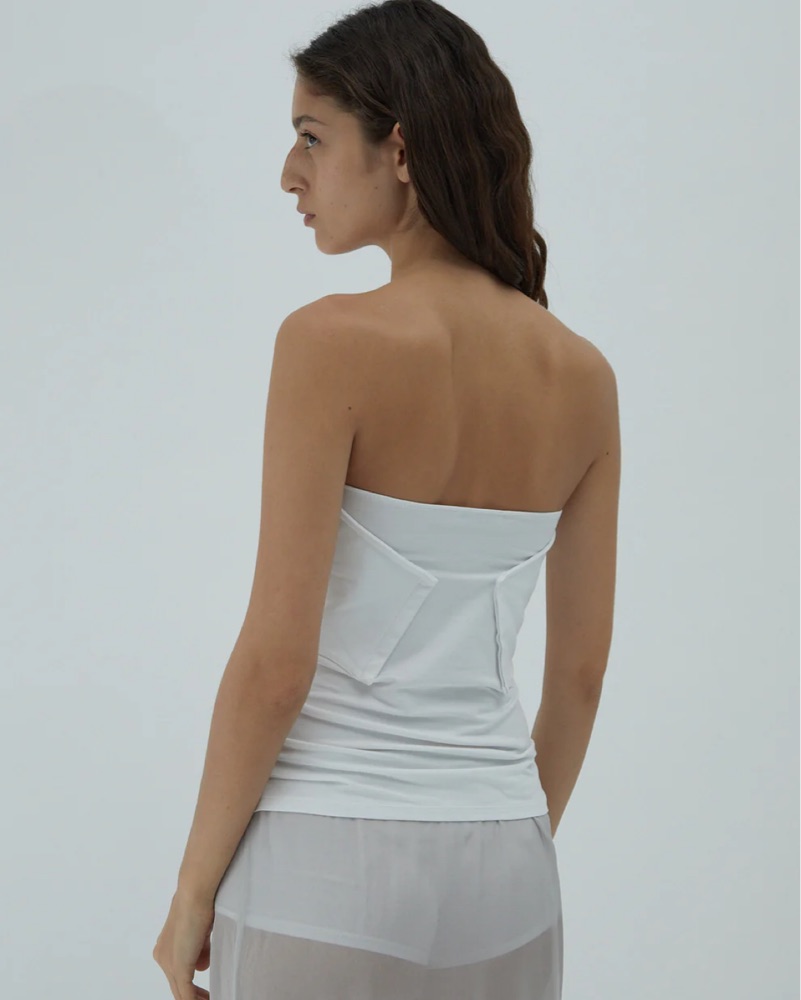 Paloma wool white Folded Crew size small by Paloma Wool - Pickle