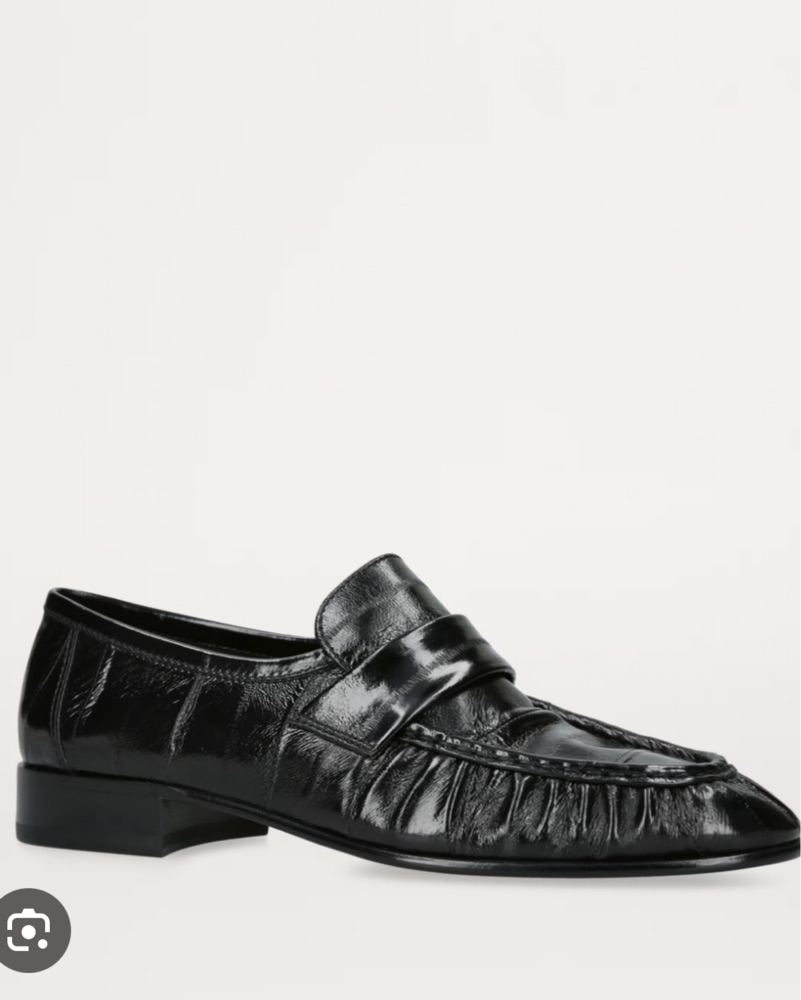The Row Eel Soft Loafer Black by The Row - Pickle