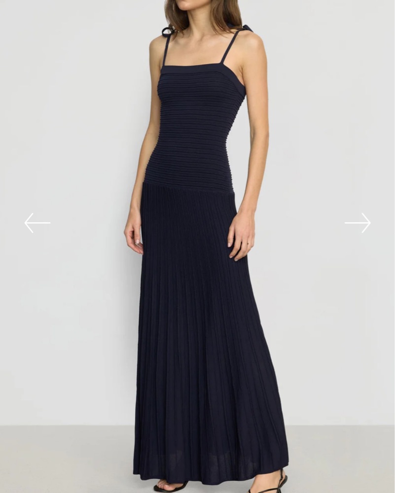 Modern Citizen Chan Ottoman Knit Dress by Modern Citizen - Pickle