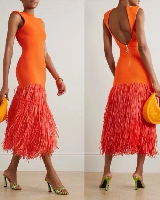 knee length dresses for ladies AJE main image 1