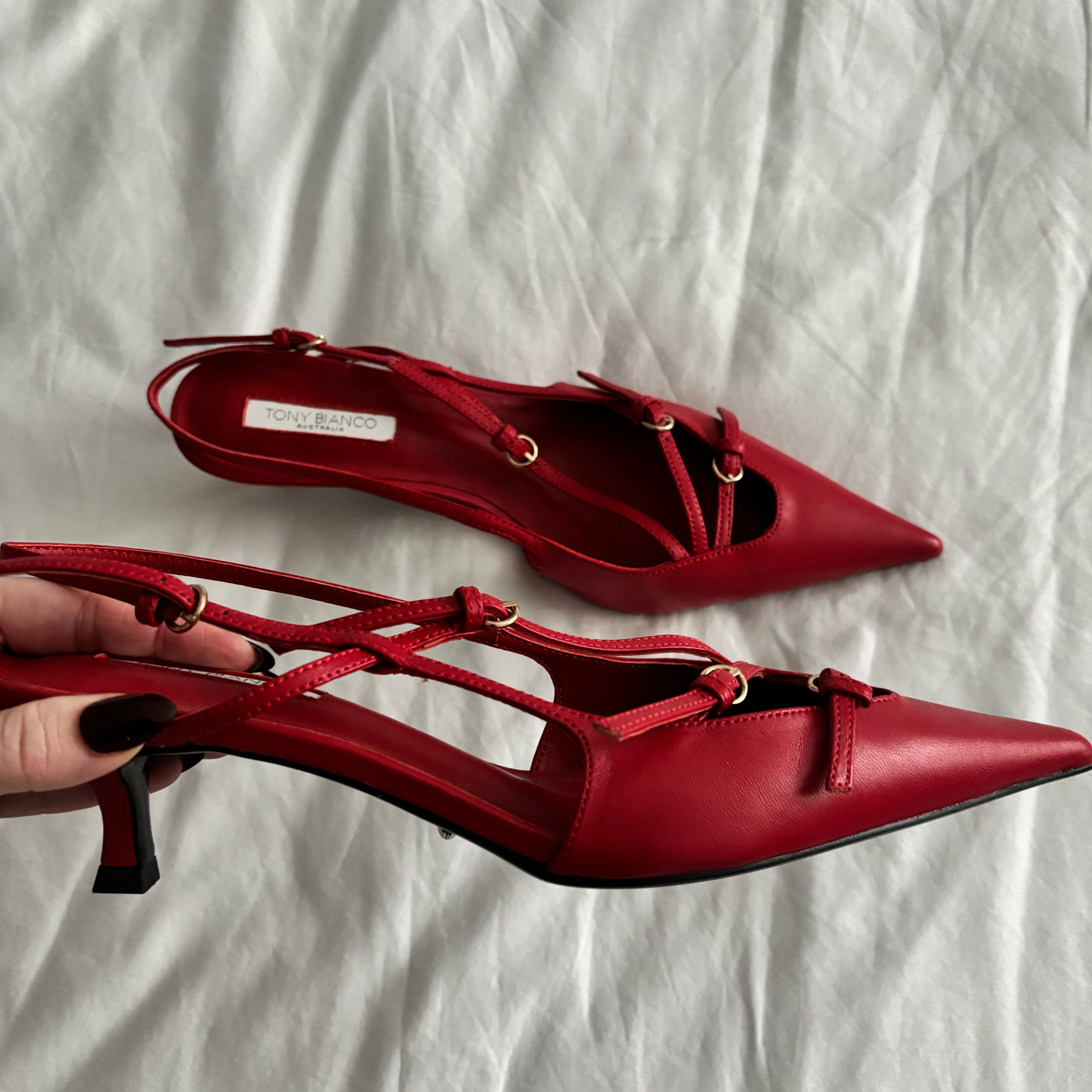 Tony Bianco Heel by Tony Bianco - Pickle