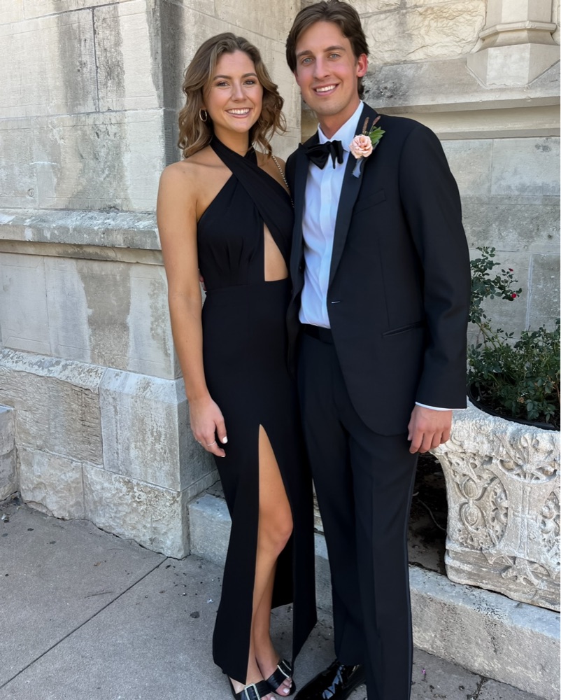 Amanda uprichard black slit Dress by Amanda Uprichard - Pickle