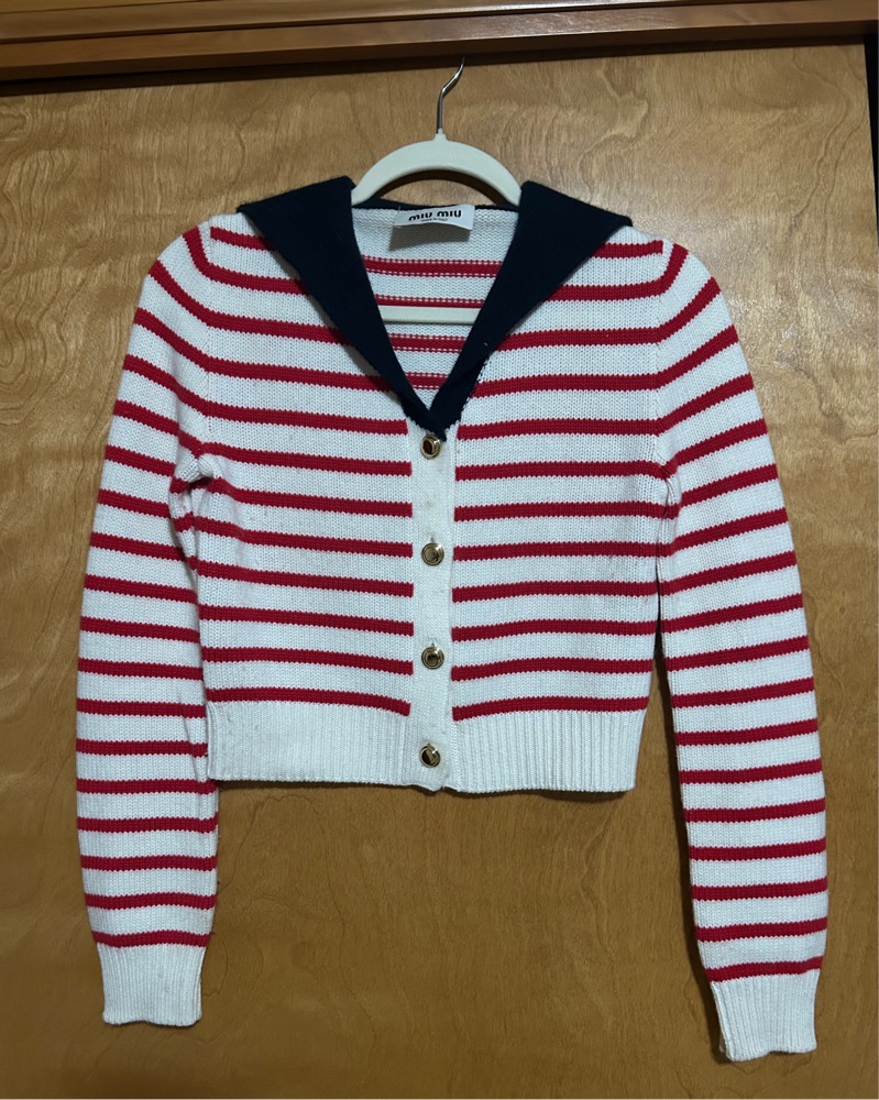 Miu Miu Cardigan by Miu Miu - Pickle