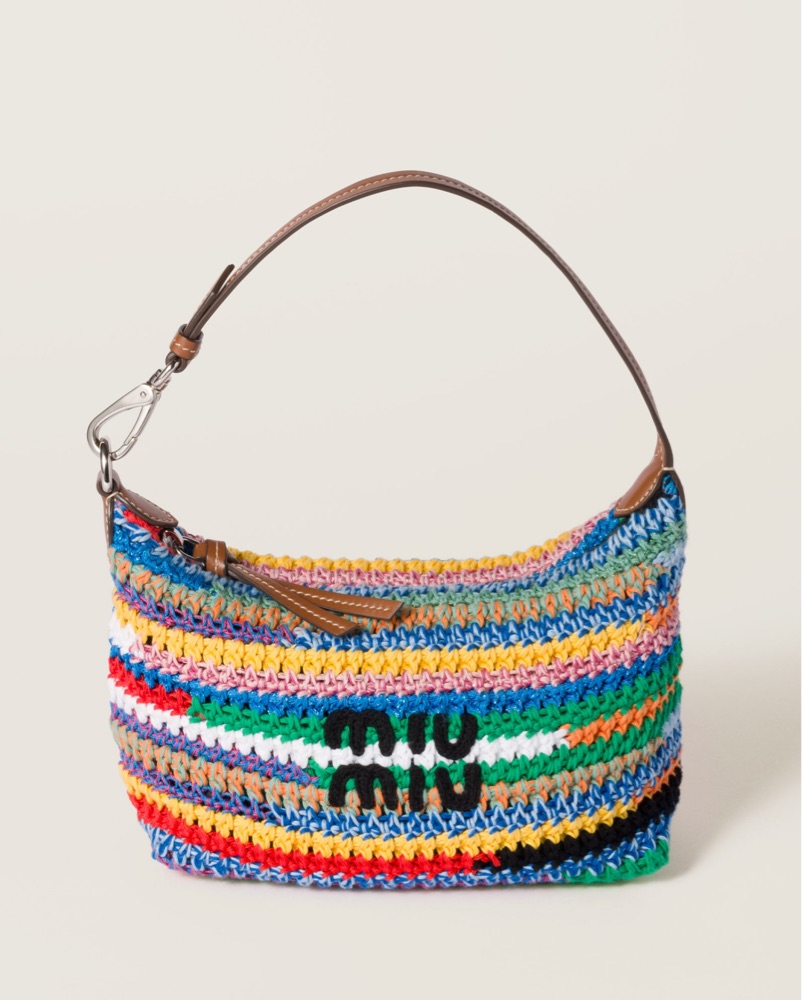 MiuMiu - Crochet Pouch by Miu Miu - Pickle