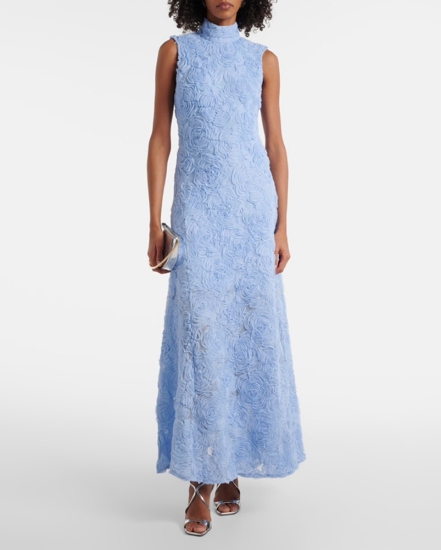 ROTATE Birger Christensen Blue Floral | Pickle