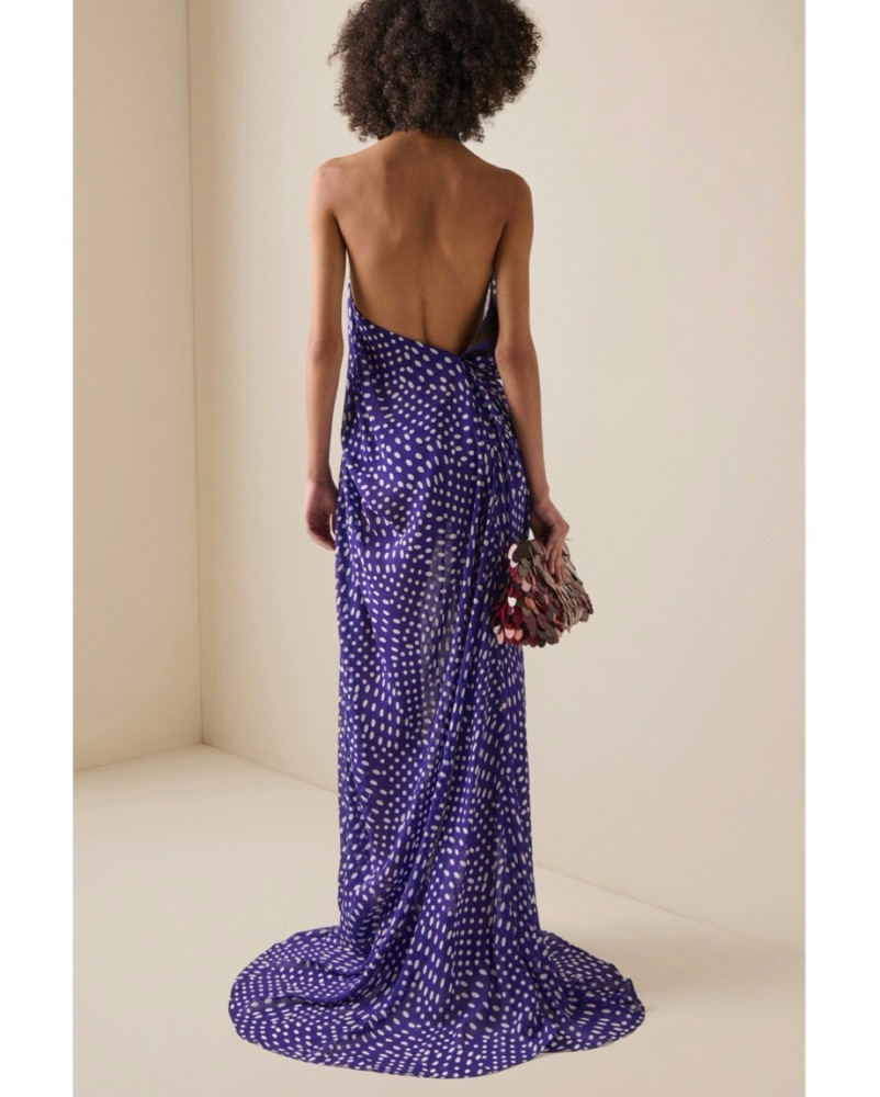Dries Van Noten Devira Polka Dot Gown by Dries Van Noten - Pickle