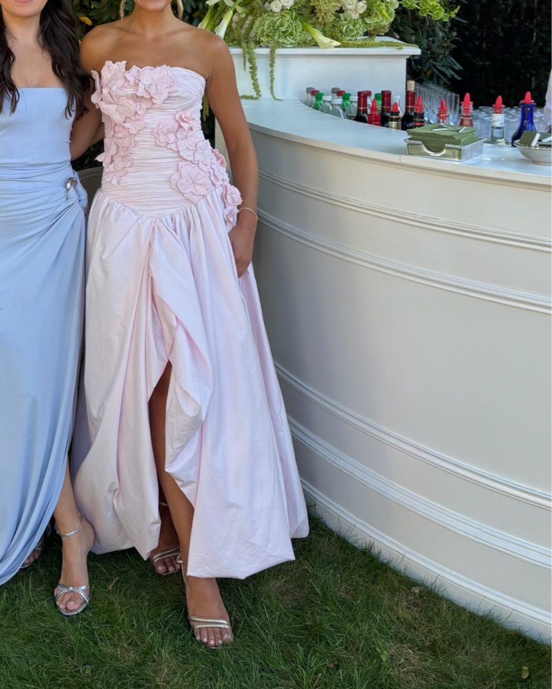 Splendour Flower Gown by Aje - Pickle