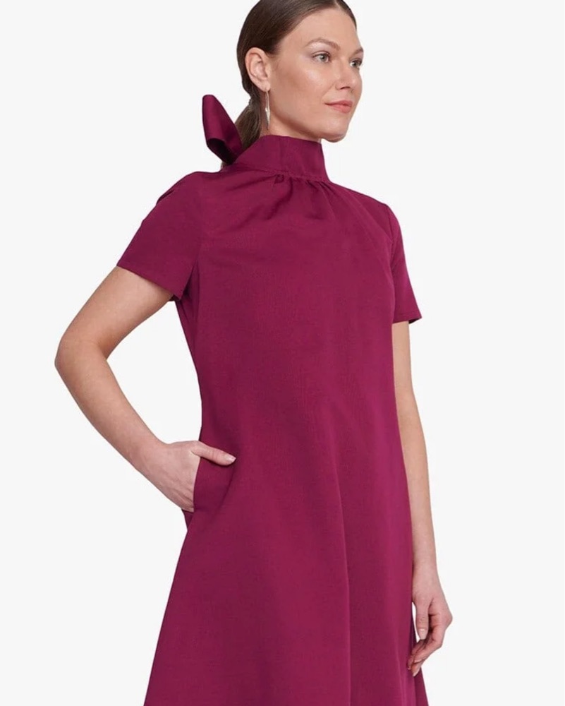 Staud ILANA DRESS | SYRAH by Staud - Pickle