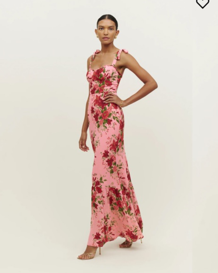 Reformation Jasen Dress by Reformation - Pickle