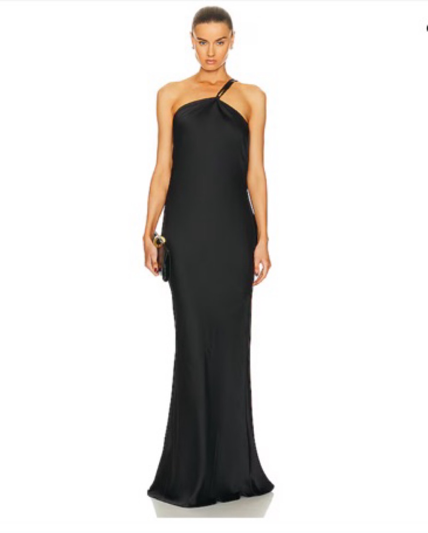 norma kamali one shoulder bias maxi dress Norma Kamali | REVOLVE