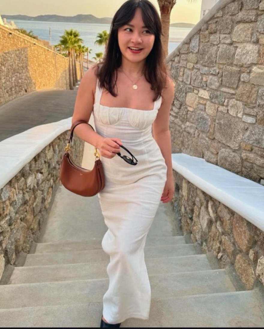 white a line satin dress Minimalist Sleeveless A-Line Satin Wedding Dress – HAREM's Brides main image 0