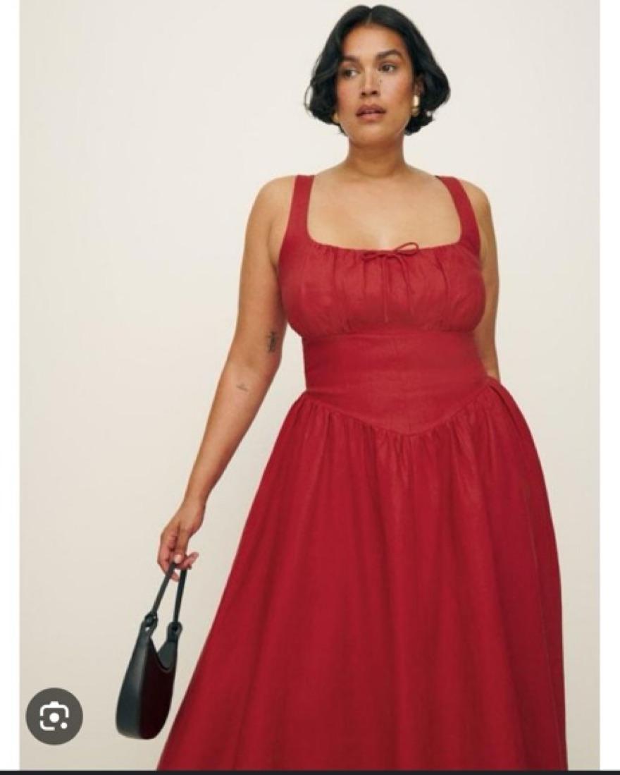 linen maxi dress sale Flax-Full Dress - Linen Maxi Dress main image 1